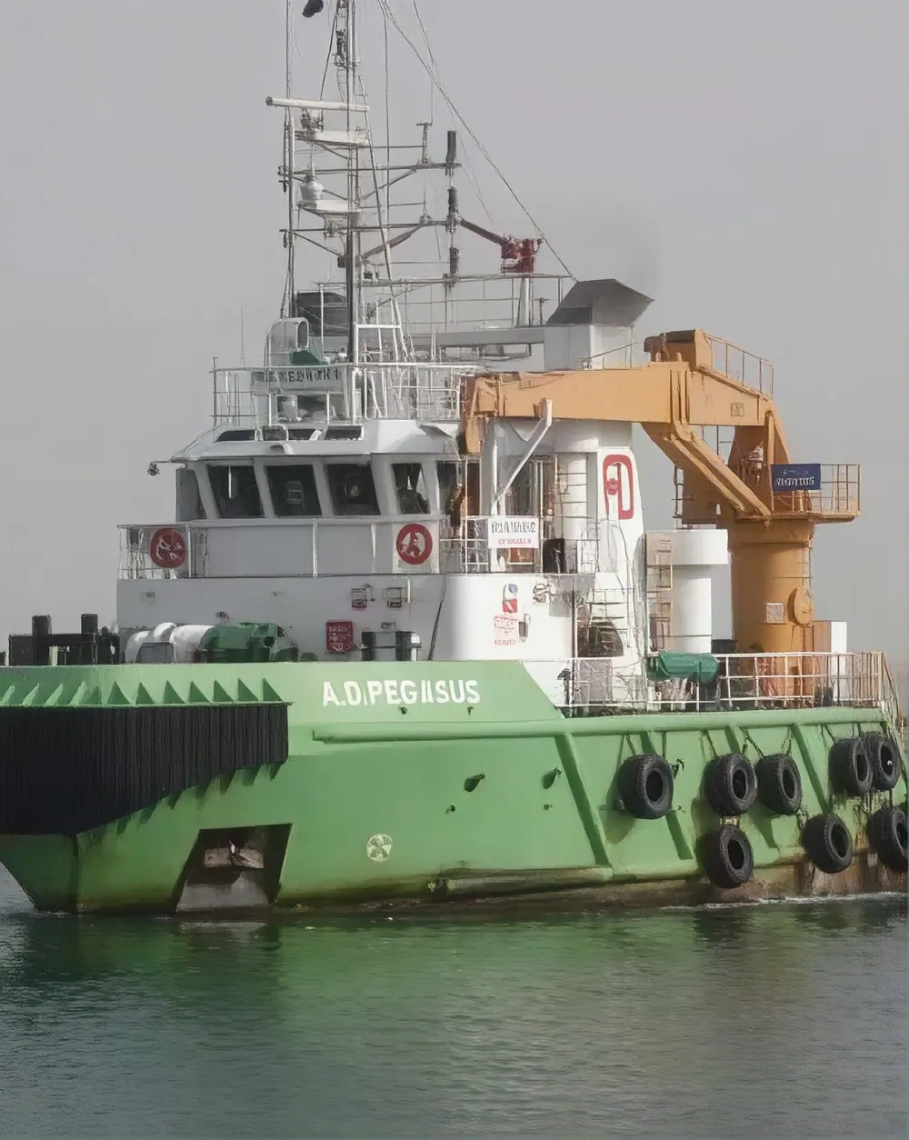 A.D Pegasus lead tug boat