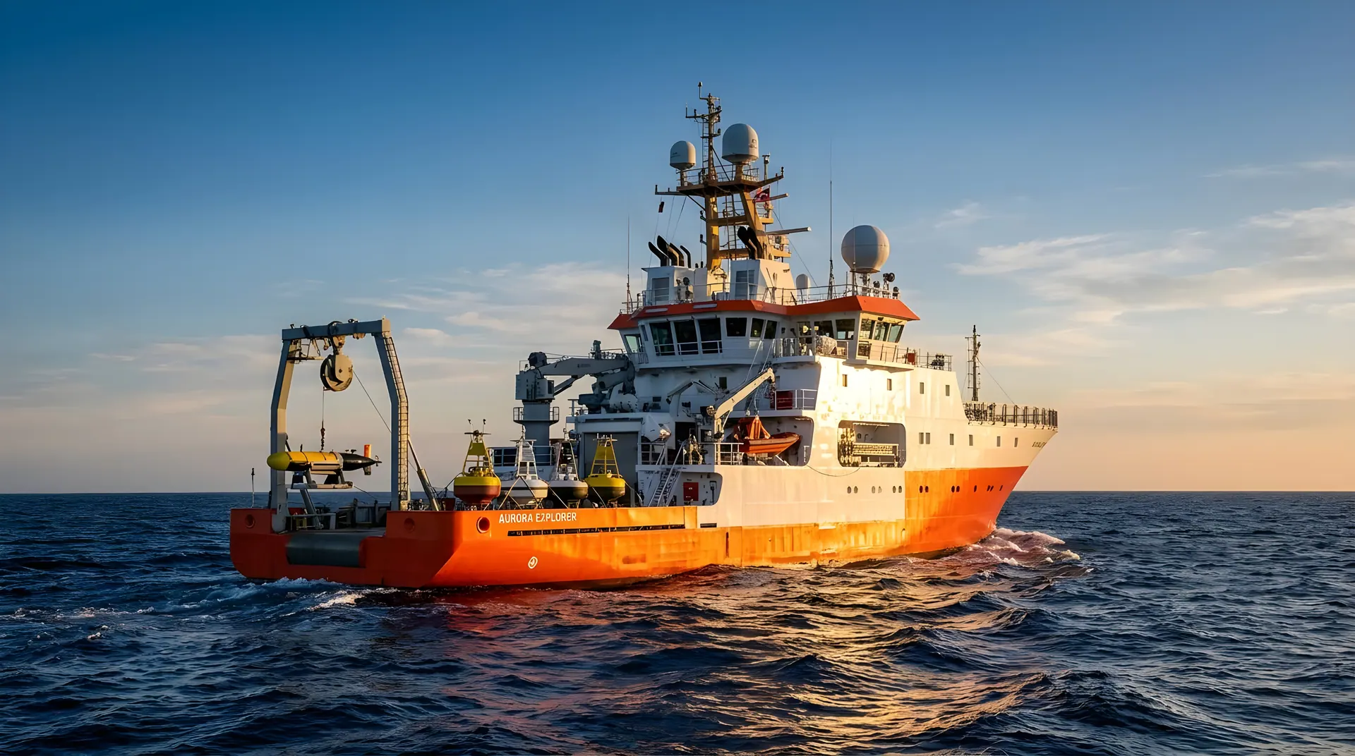 Marine division — survey vessel